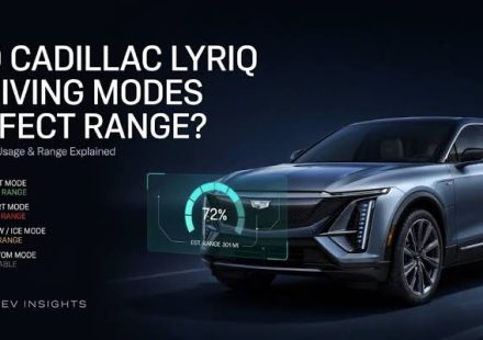 Cadillac Lyriq Driving Modes: Range & Battery Usage