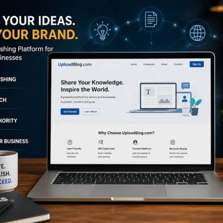 UploadBlog.com Homepage Guide: Features, Access & Tips